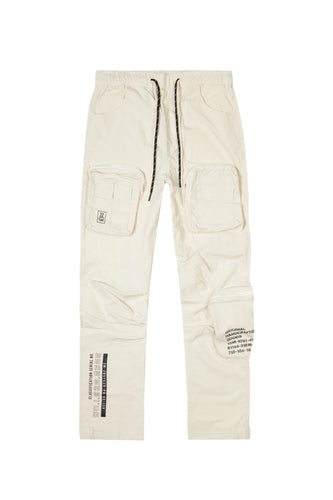 Smoke Rise - Windbreaker Joggers - Oatmeal - Clique Apparel