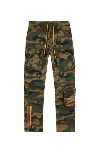 Smoke Rise - Windbreaker Joggers - Wood Camo - Clique Apparel