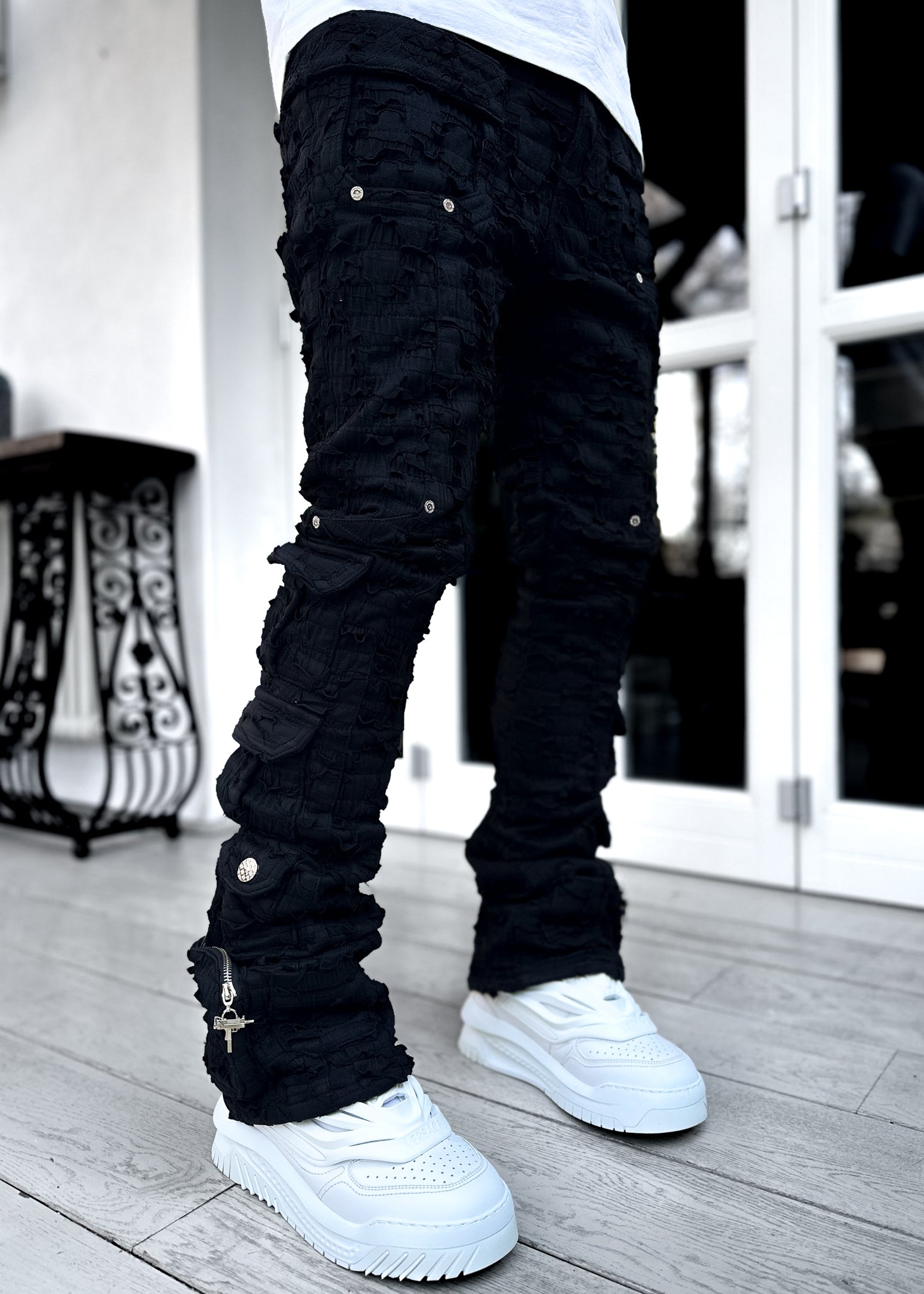 Guapi - Obsidian Distressed Denim | Clique Apparel