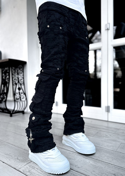 Guapi - Obsidian Distressed Denim - Clique Apparel
