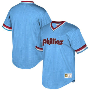 Youth Mitchell & Ness Navy Philadelphia Phillies Cooperstown